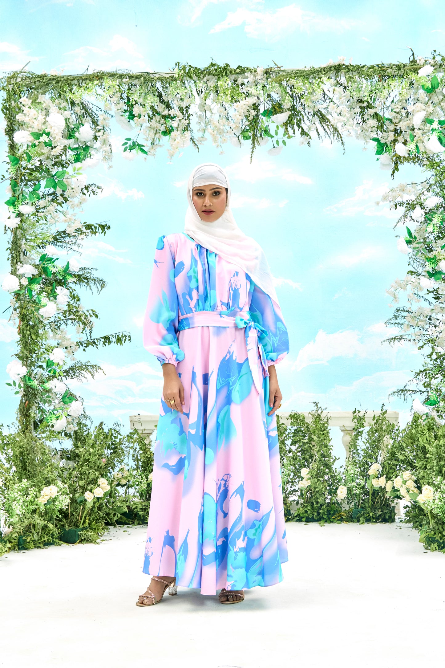 Abaya Nida Fabric Full Sleeve Length Stylish Abaya Dress for Women for Girls