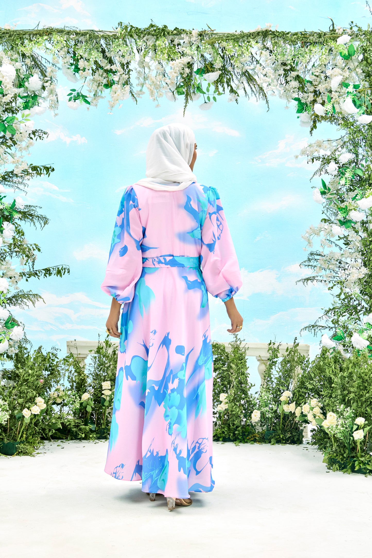 Abaya Nida Fabric Full Sleeve Length Stylish Abaya Dress for Women for Girls