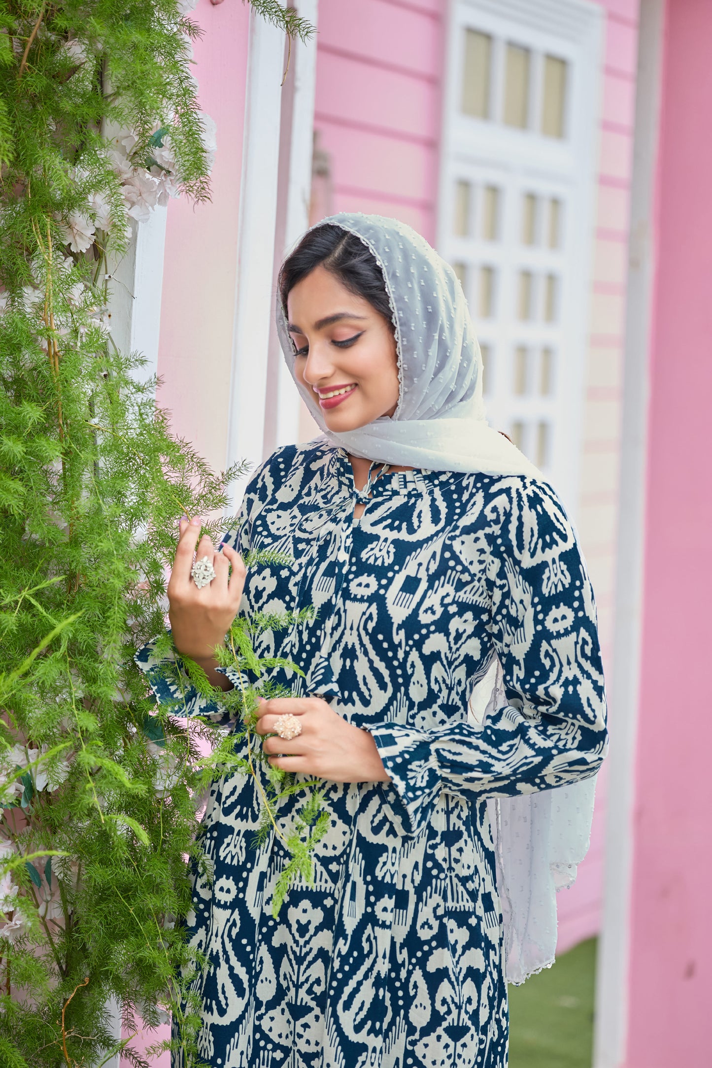 Abaya Cotton Fabric Full Sleeve Length Stylish Abaya Dress for Women for Girl's
