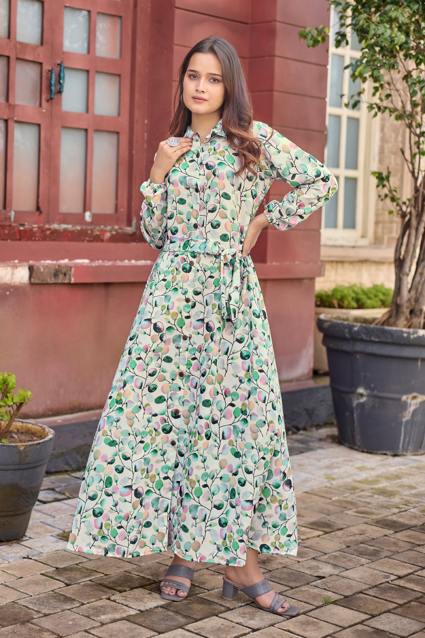 NEW DESIGN FANCY ABAYA FRONT OPEN ABAYA