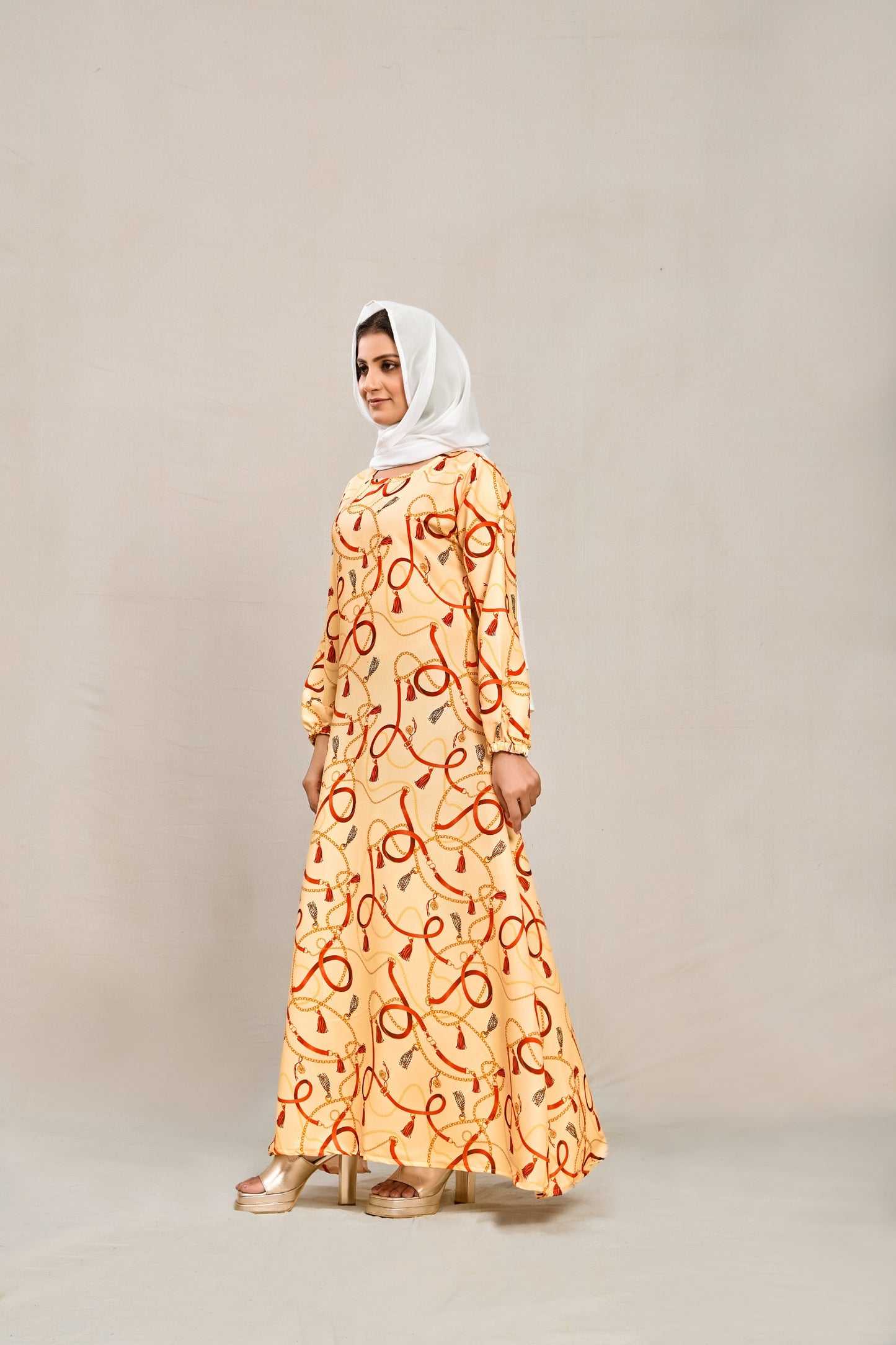 SARINKU Chiku Nida Stitched Burqas without Hijab