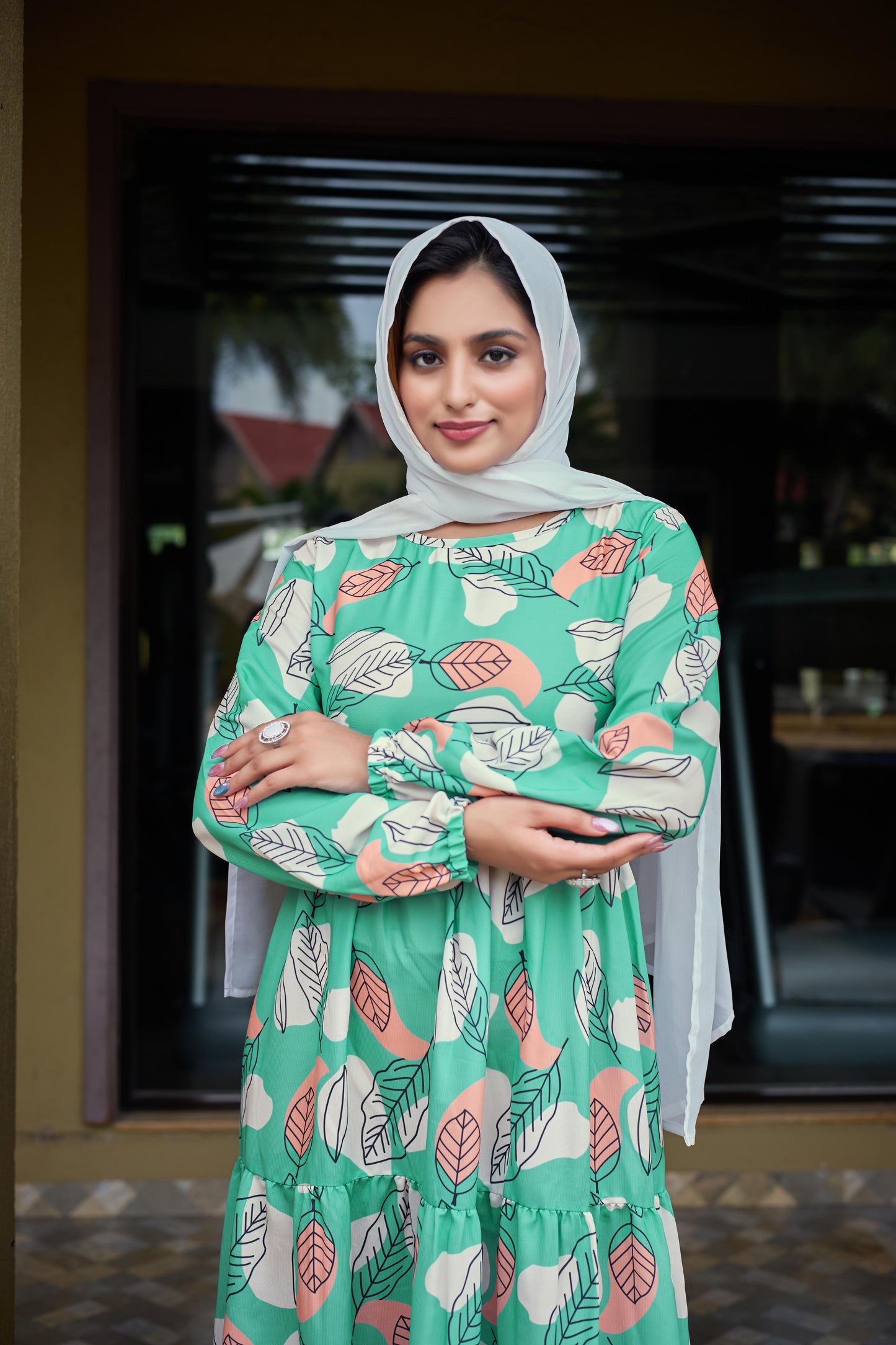 SARINKU Abaya Nida Fabric Dress for Women for Girls Abaya
