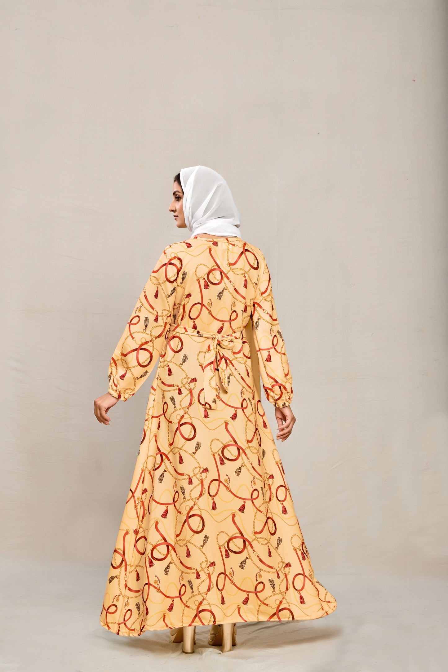SARINKU Chiku Nida Stitched Burqas without Hijab