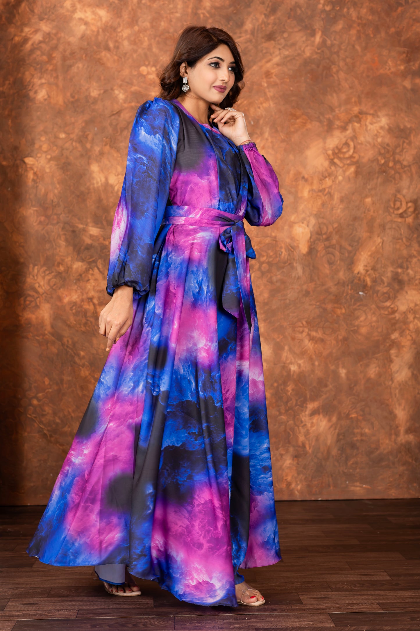 Abaya Nida Fabric Full Sleeve Length Stylish Abaya Dress for Women for Girls
