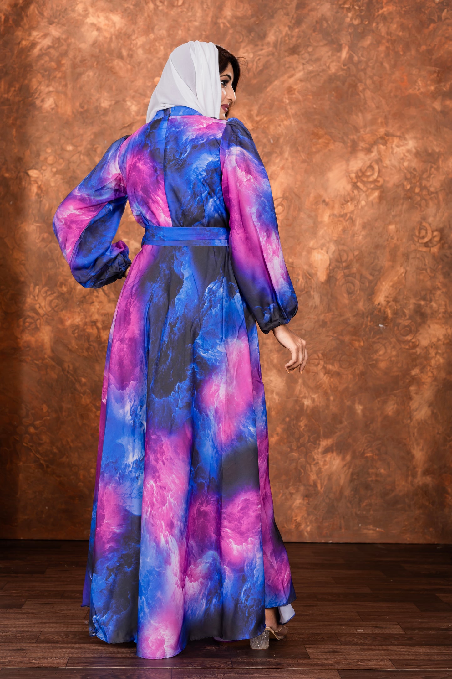 Abaya Nida Fabric Full Sleeve Length Stylish Abaya Dress for Women for Girls