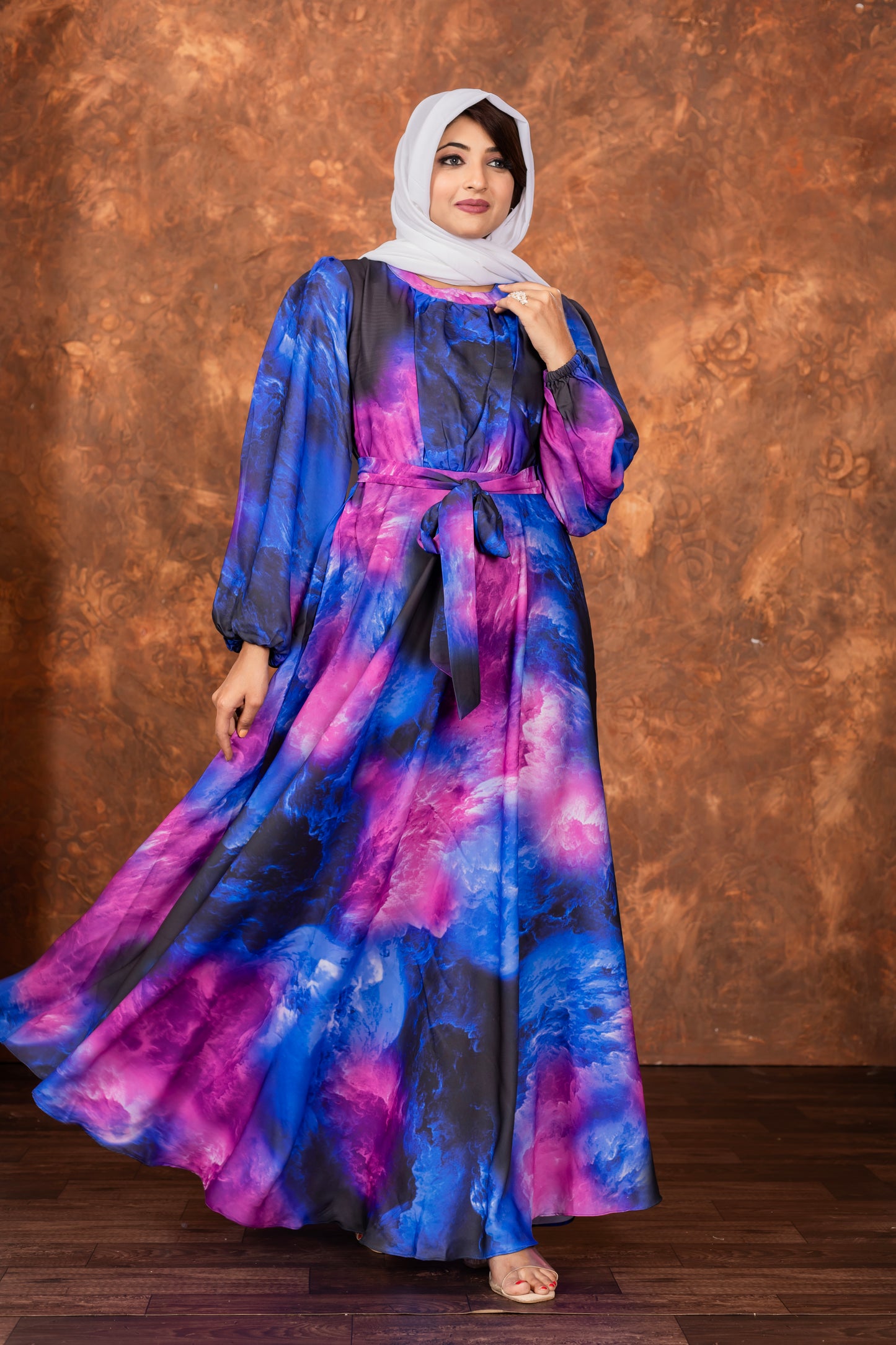 Abaya Nida Fabric Full Sleeve Length Stylish Abaya Dress for Women for Girls