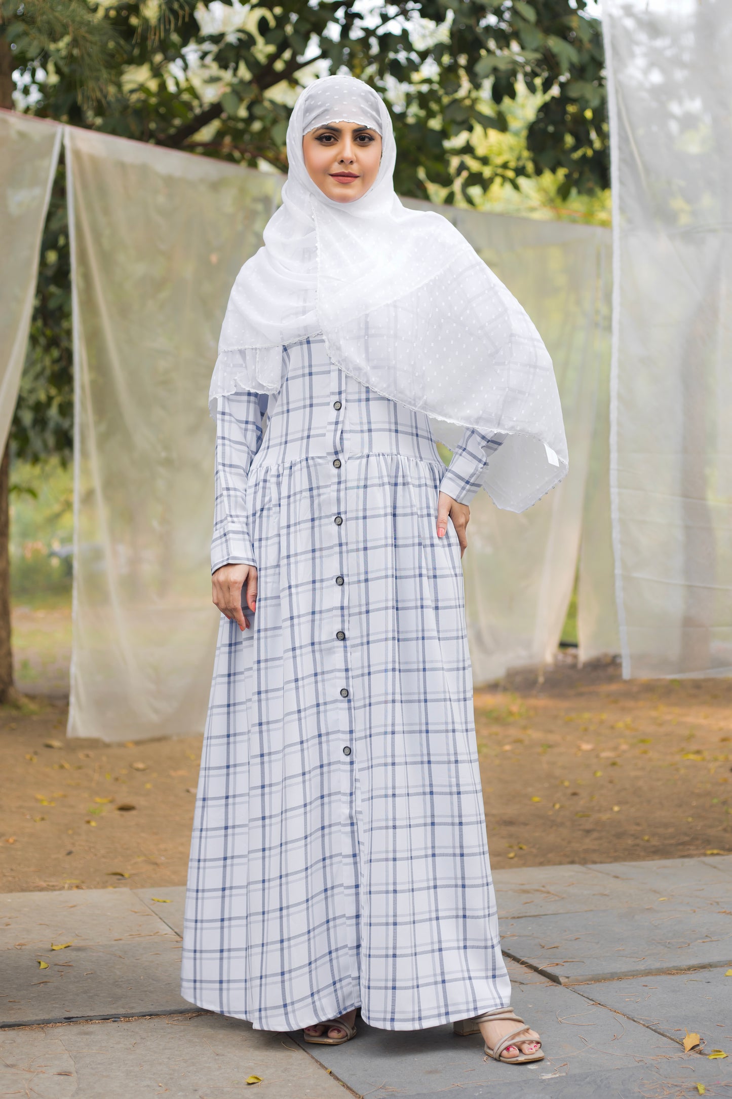 Women's Abaya Dress Fabric Cotton for Women and Girl's Abaya