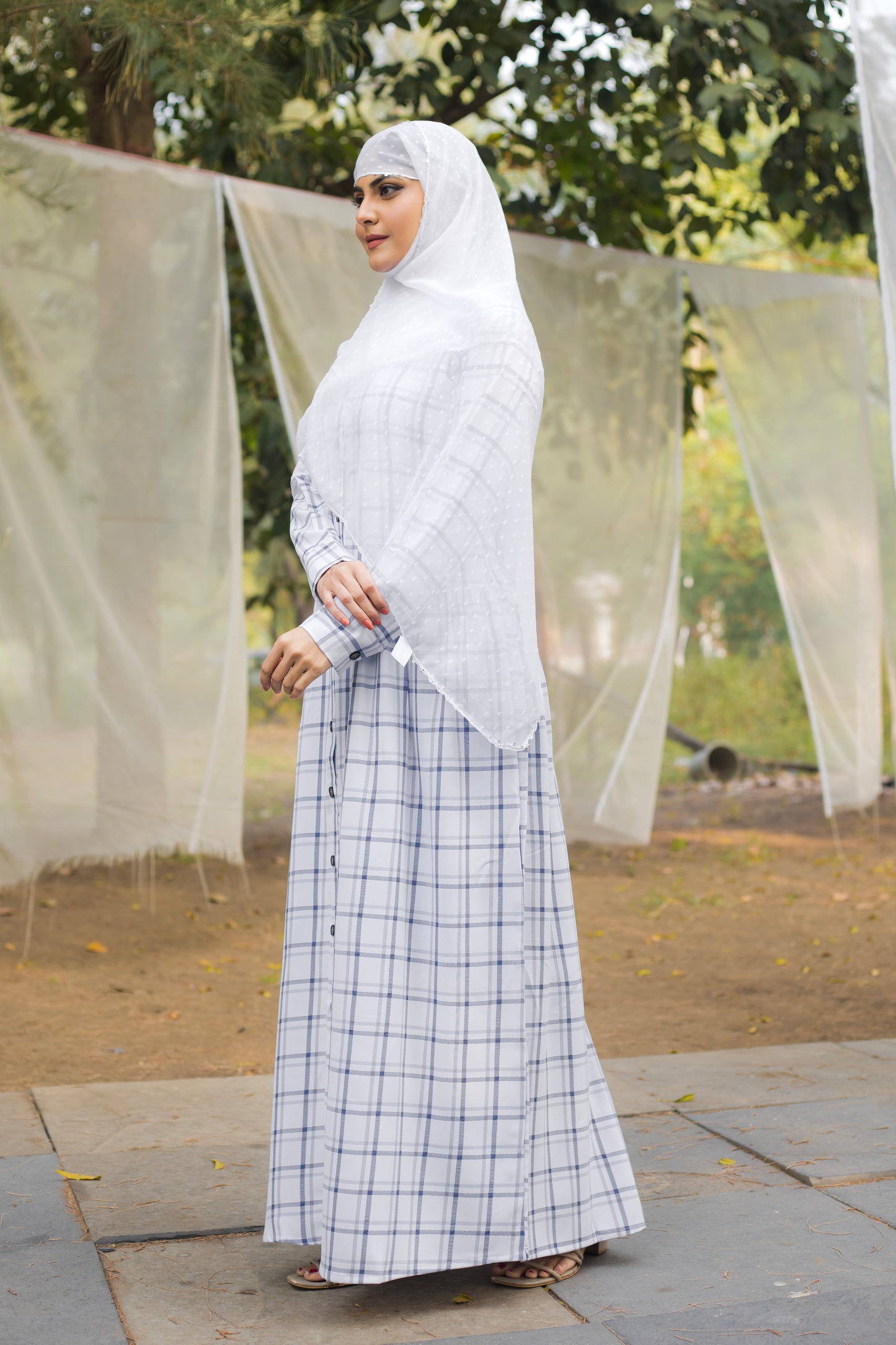Women's Abaya Dress Fabric Cotton for Women and Girl's Abaya