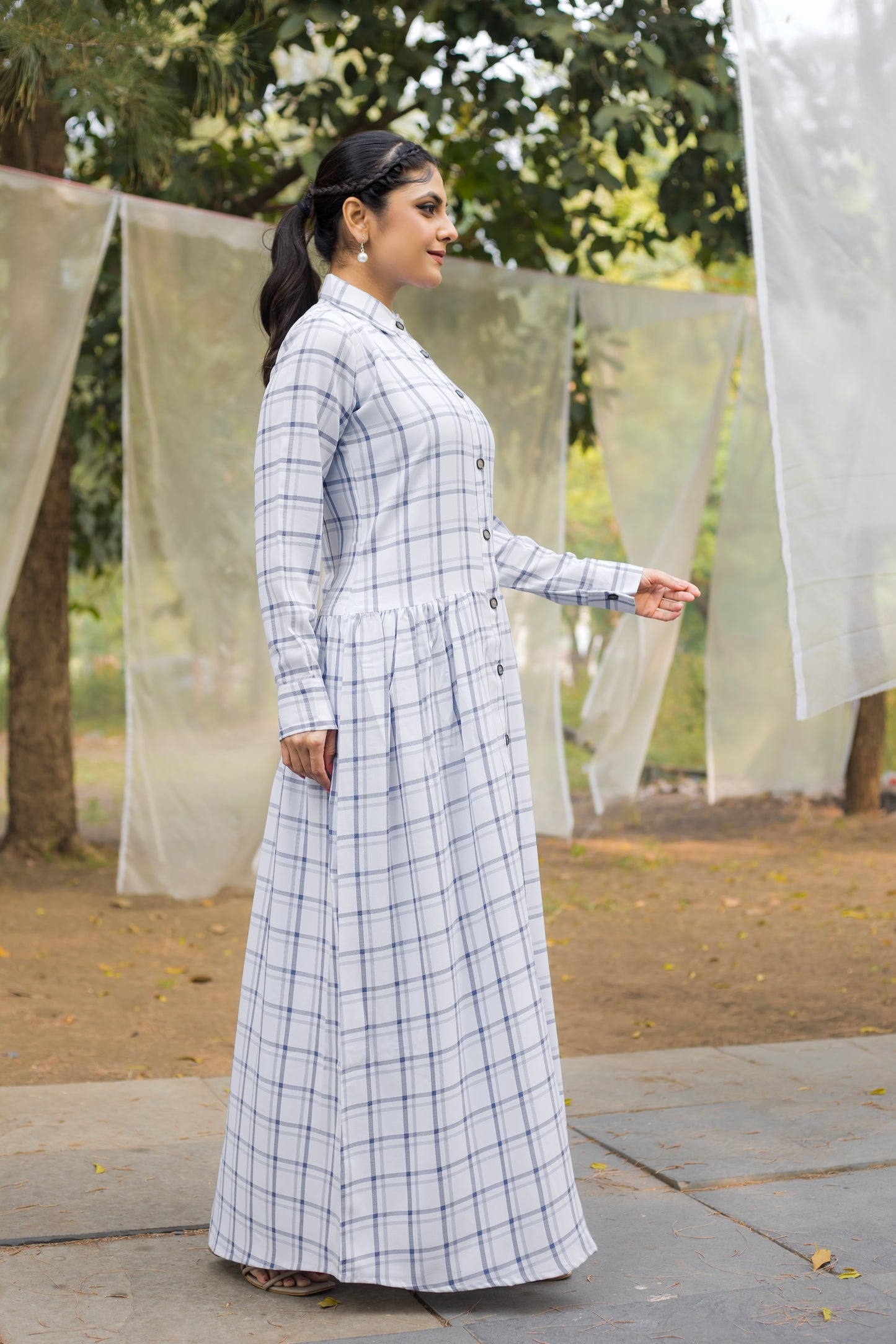 Women's Abaya Dress Fabric Cotton for Women and Girl's Abaya
