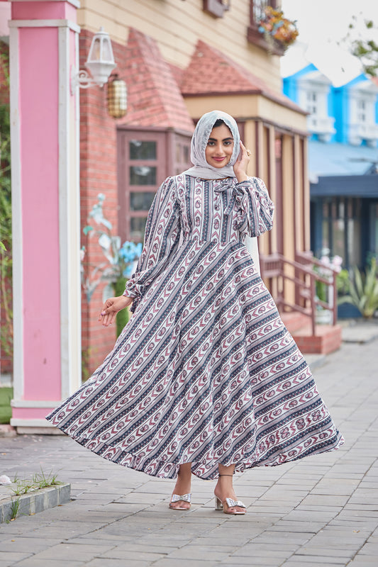 New Abaya Crepe Fabric for Women and Girl Abaya