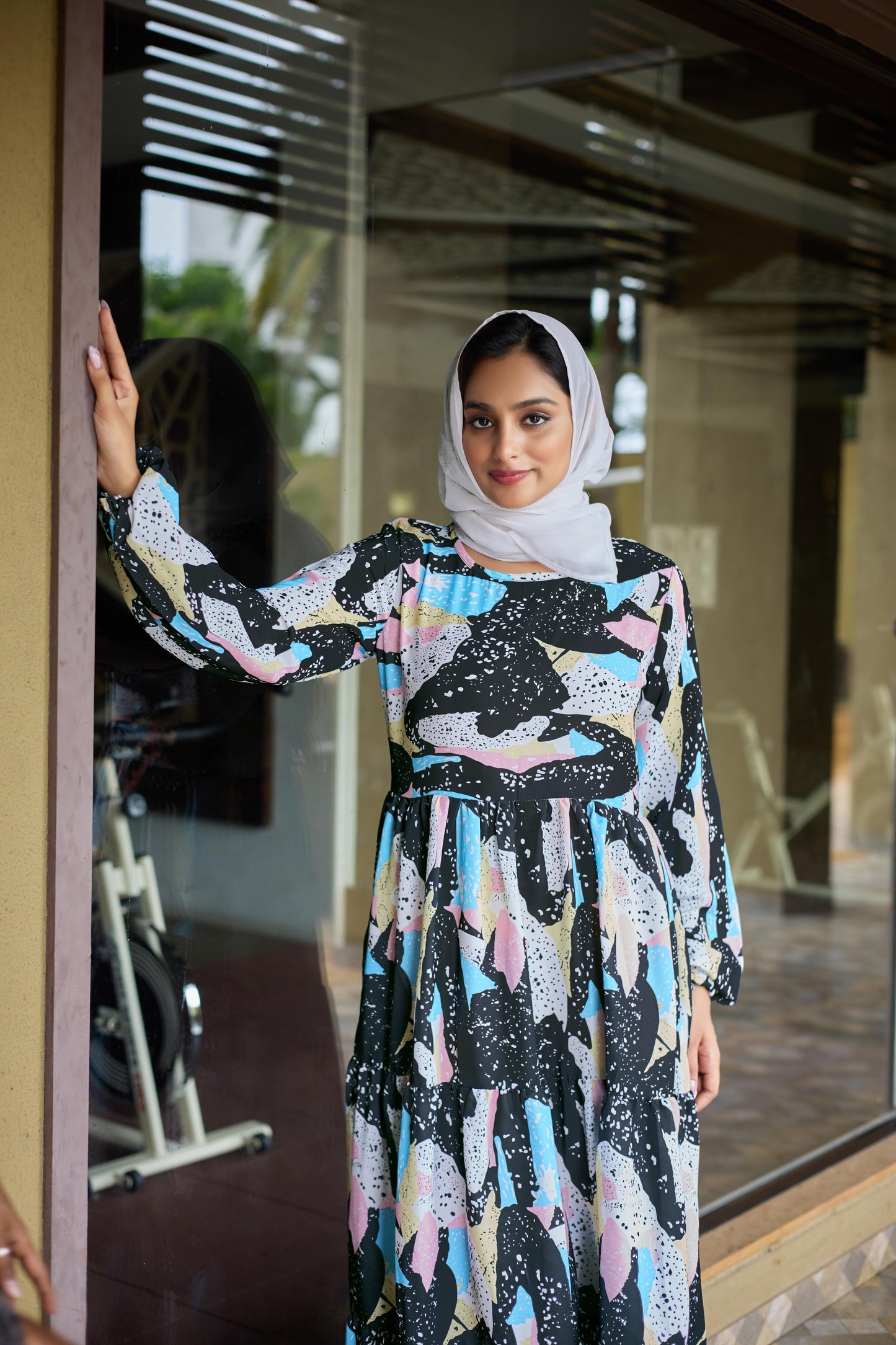 SARINKU Abaya NIDA Fabric Full Sleeve Length Stylish Abaya Dress for Women & Girl's