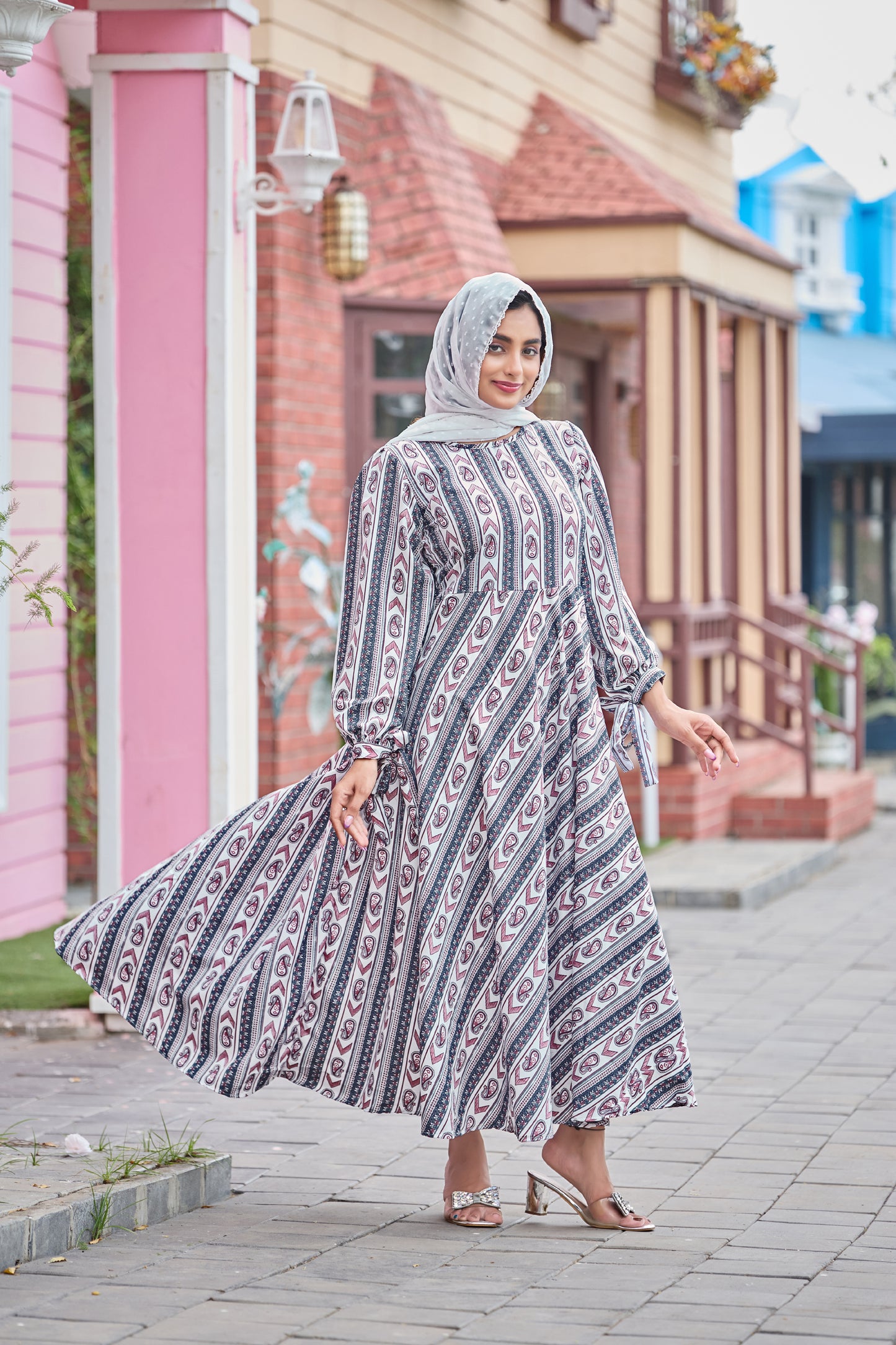 New Abaya Crepe Fabric for Women and Girl Abaya