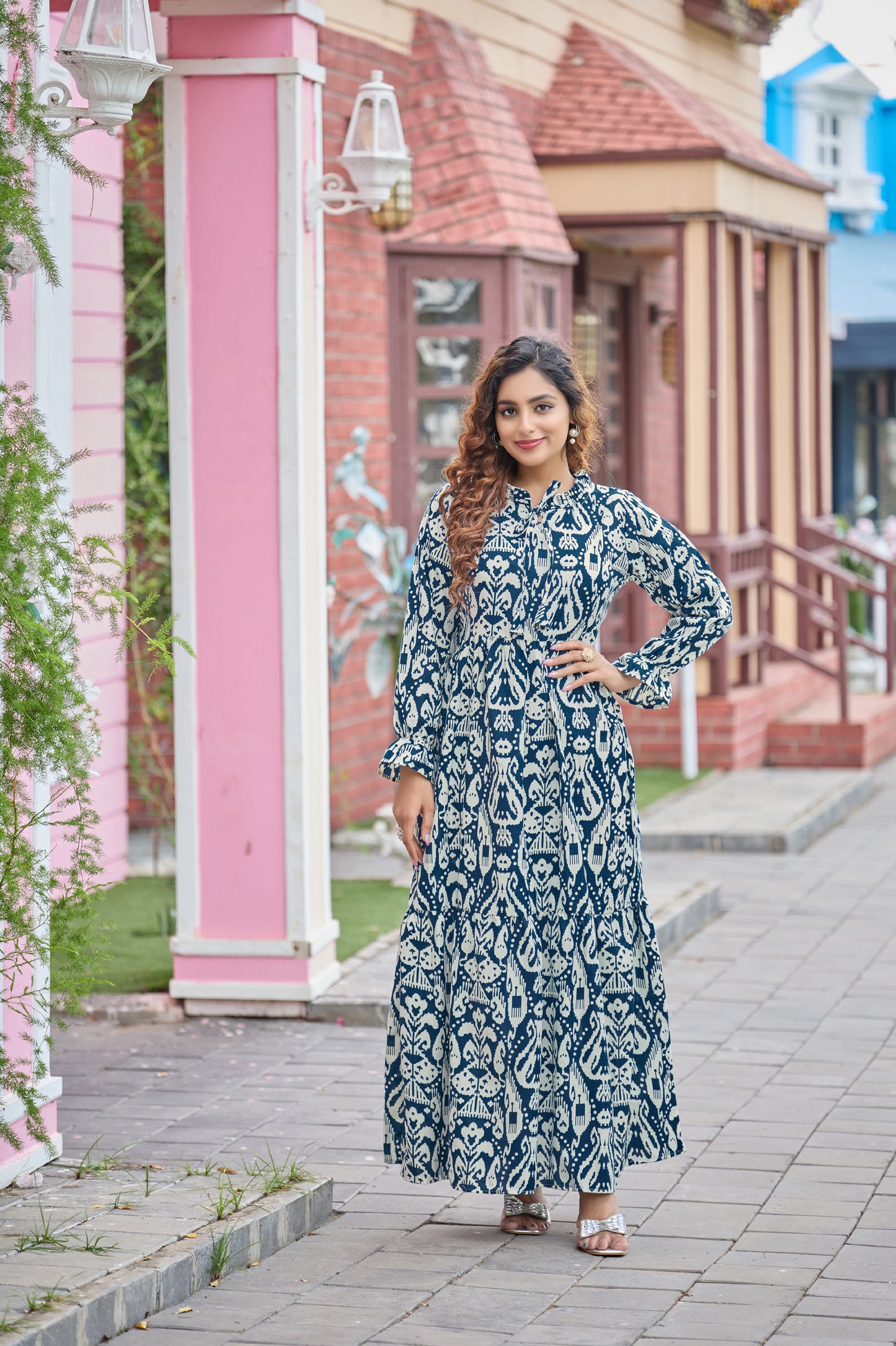 Abaya Cotton Fabric Full Sleeve Length Stylish Abaya Dress for Women for Girl's
