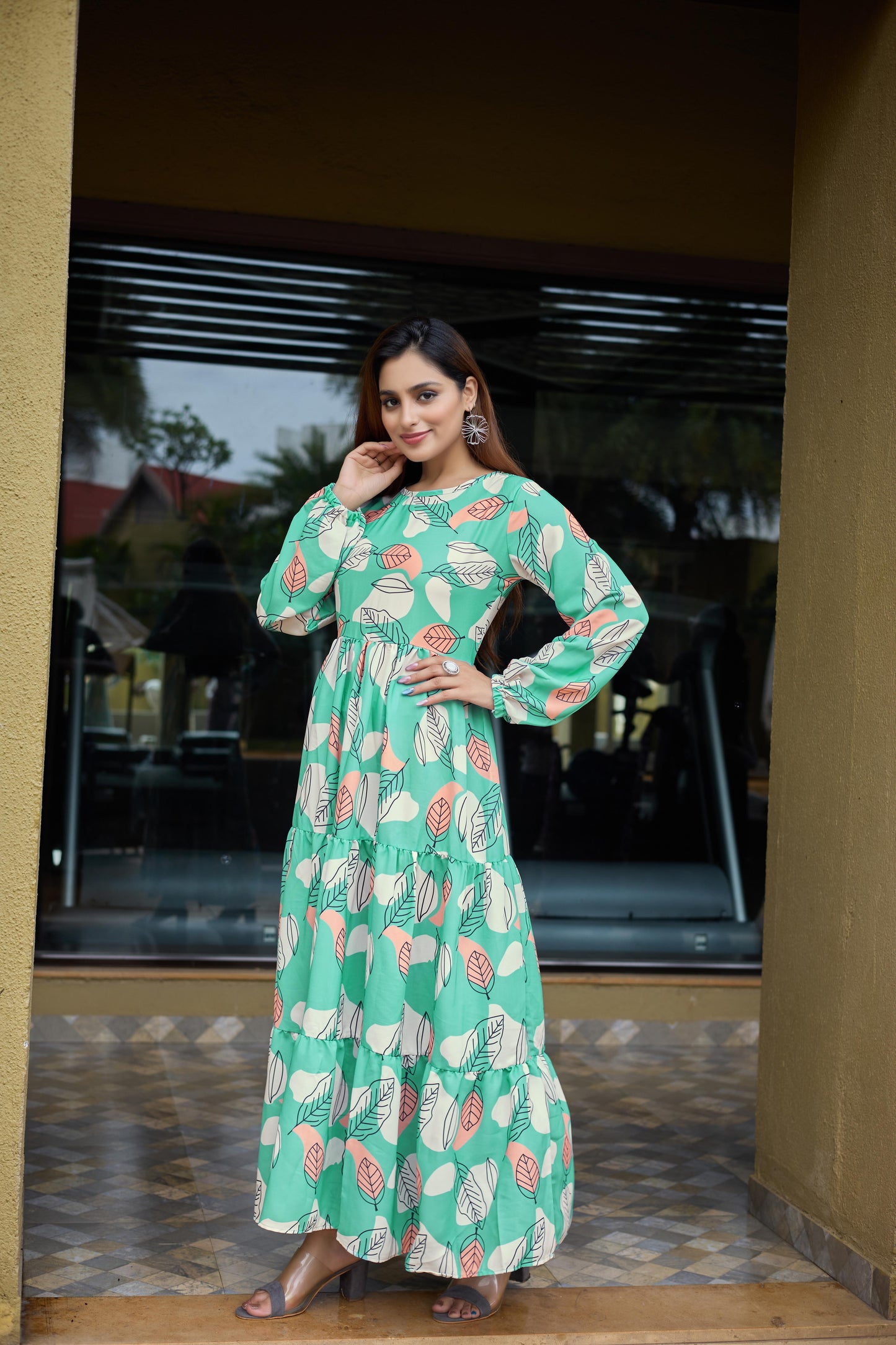 SARINKU Abaya Nida Fabric Dress for Women for Girls Abaya