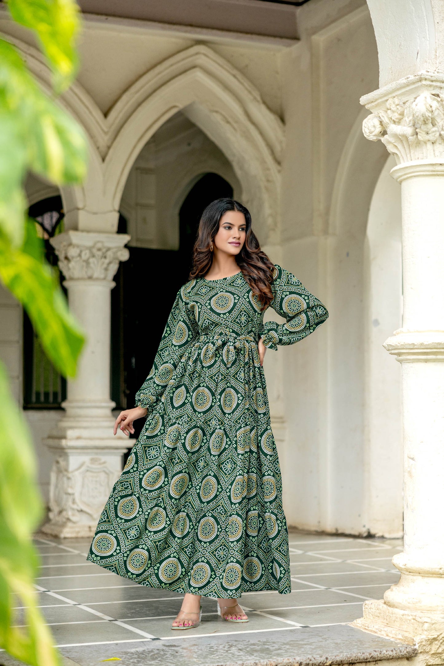 Abaya Crepe Fabric Full Sleeve Length Stylish Abaya Dress for Women for Girl's