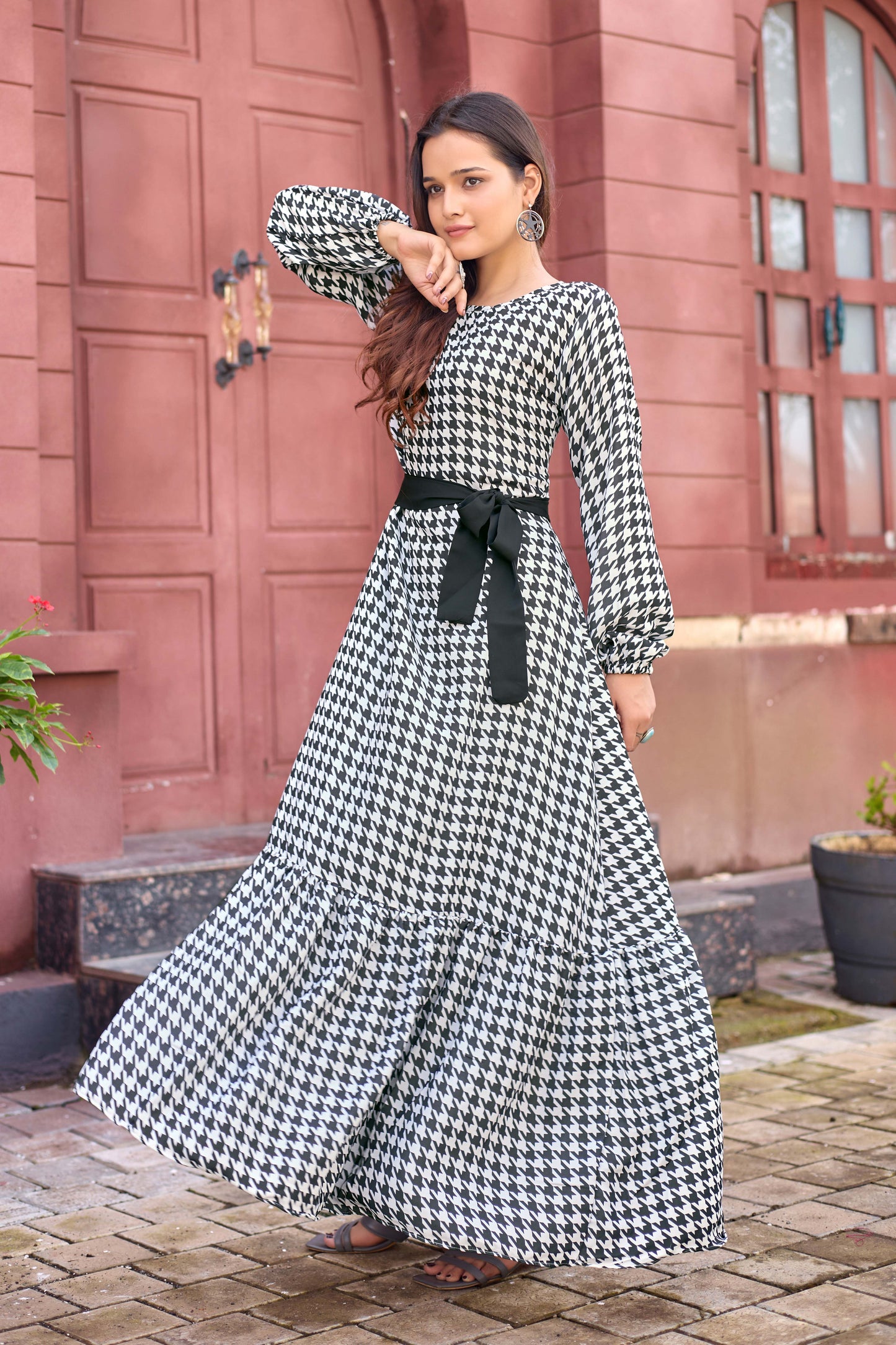Abaya Nida Fabric Full Sleeve Length Stylish Abaya Dress