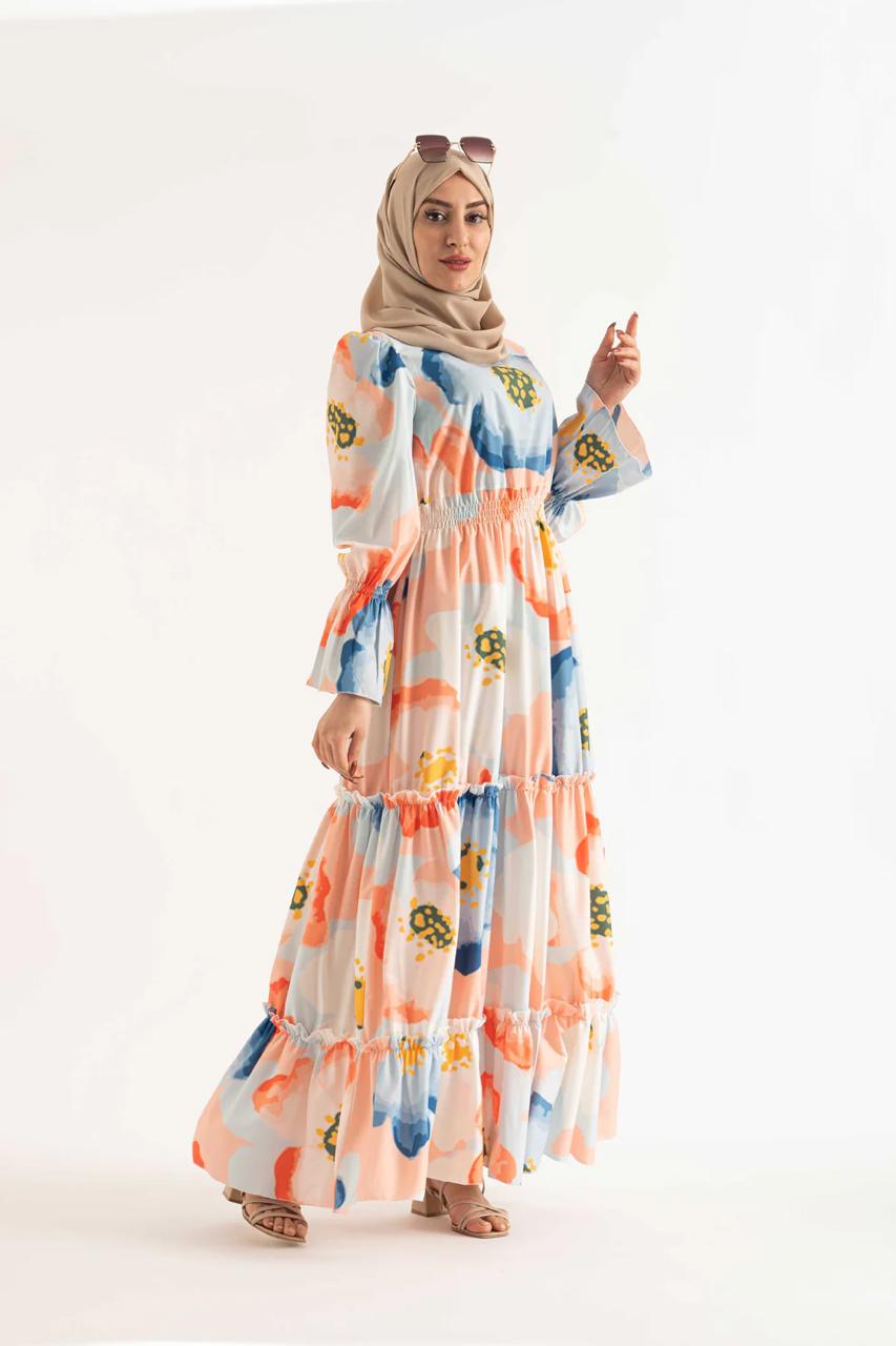 Abaya Nida Fabric Full Sleeve Length Stylish Abaya Dress for Women for Girls