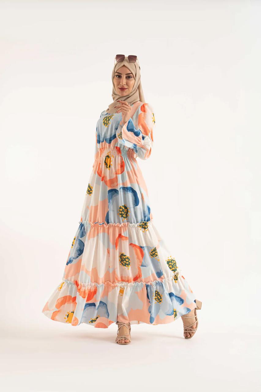 Abaya Nida Fabric Full Sleeve Length Stylish Abaya Dress for Women for Girls