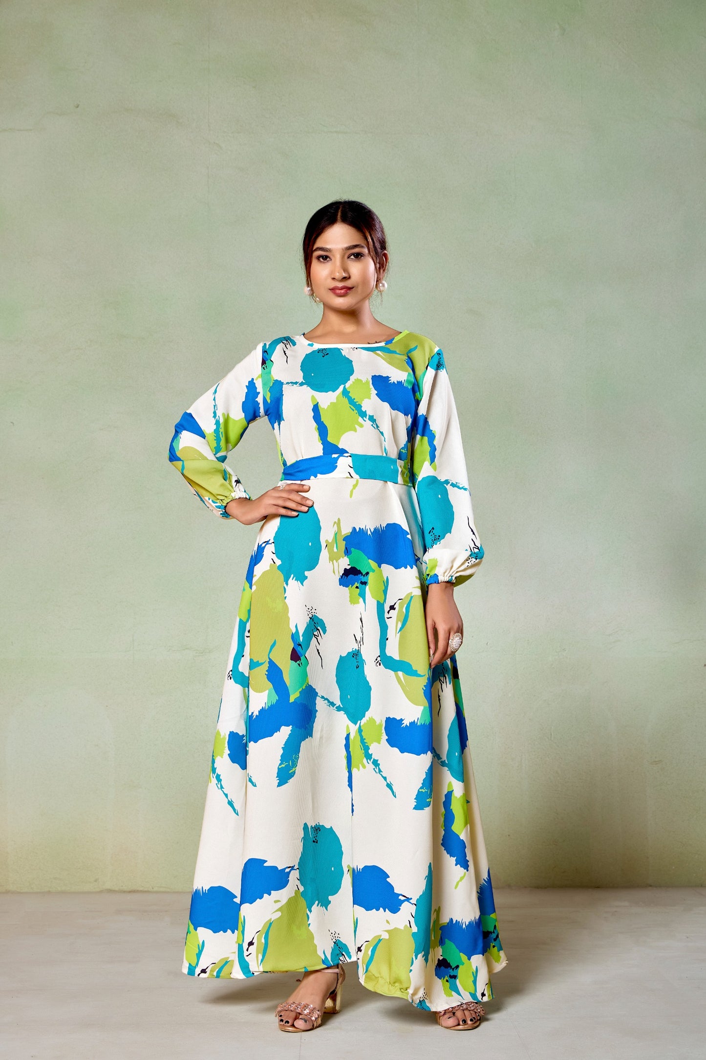 Abaya Nida Fabric Full Sleeve Length Stylish Abaya Dress for Women for Girls