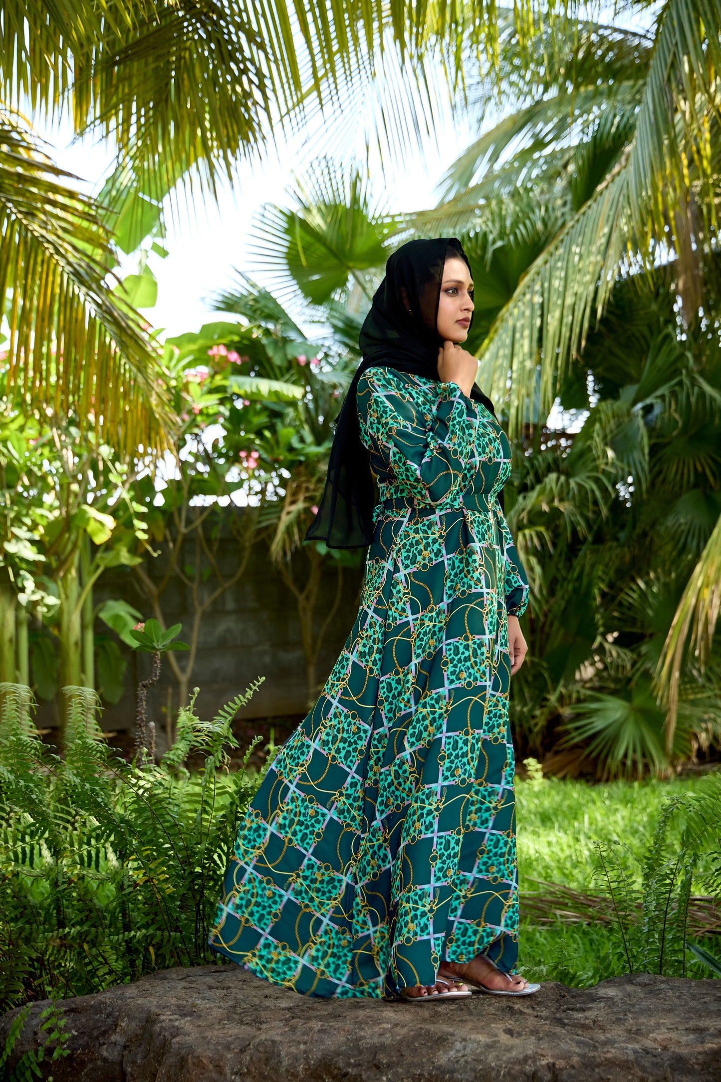 Abaya Nida Fabric Full Sleeve Length Stylish Abaya Dress for Women for Girl's