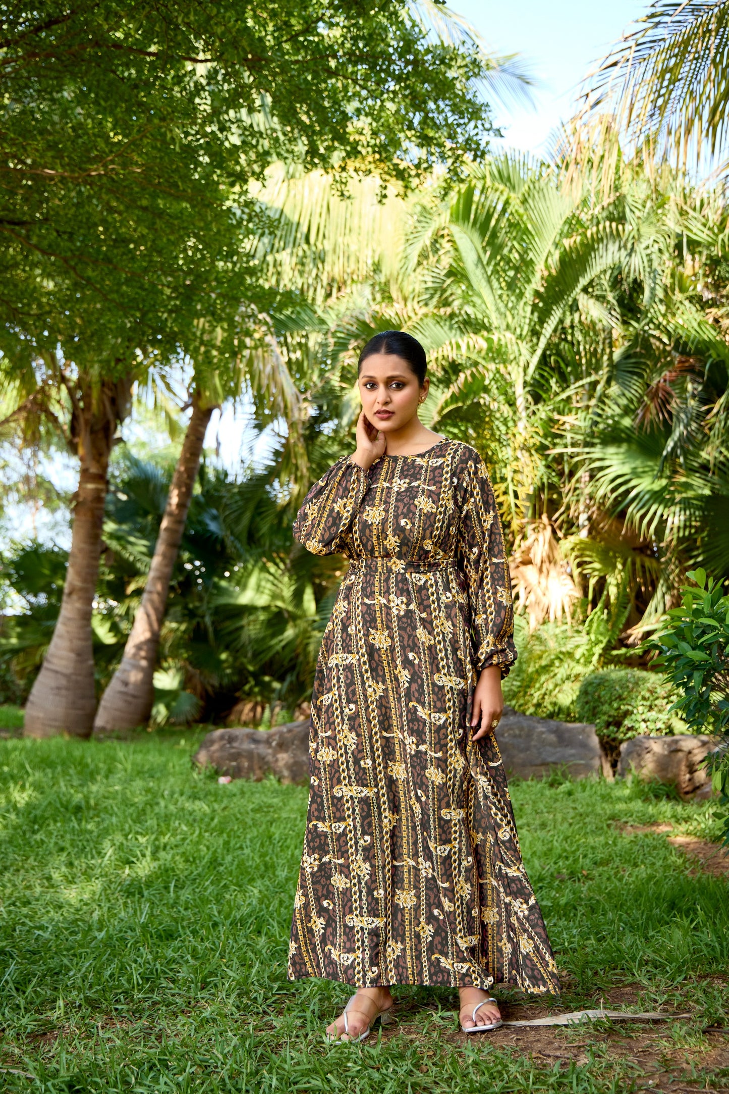 NEW DESIGN FANCY PRINTED FANCY NIDA ABAYA FOR WOMEN OR GIRLS