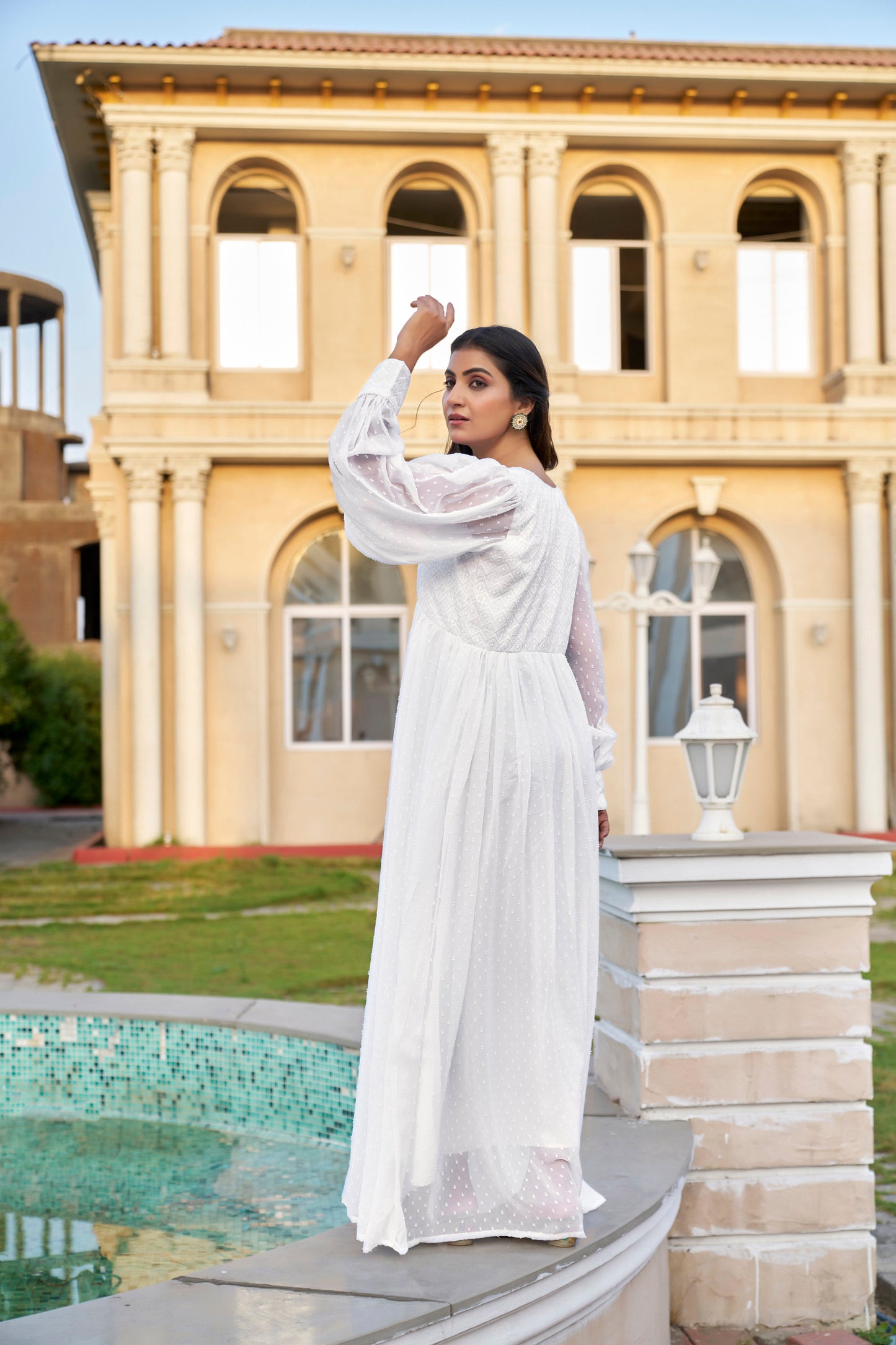 New Design Chikankari Abaya Georgette for Stylish Abaya Dress for Women& Girl's