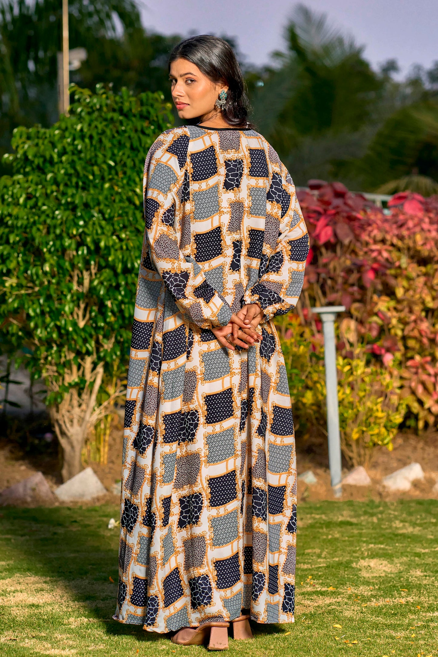 Women’s Premium Nida Fabric Abaya | 54 Inch Length Kaftan Style Loose Fit Maxi Dress | Modest Islamic Wear | Daily & Casual Abaya