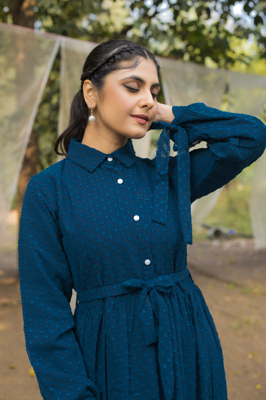 Georgette  Embellished Heavy Abaya Dress for Women