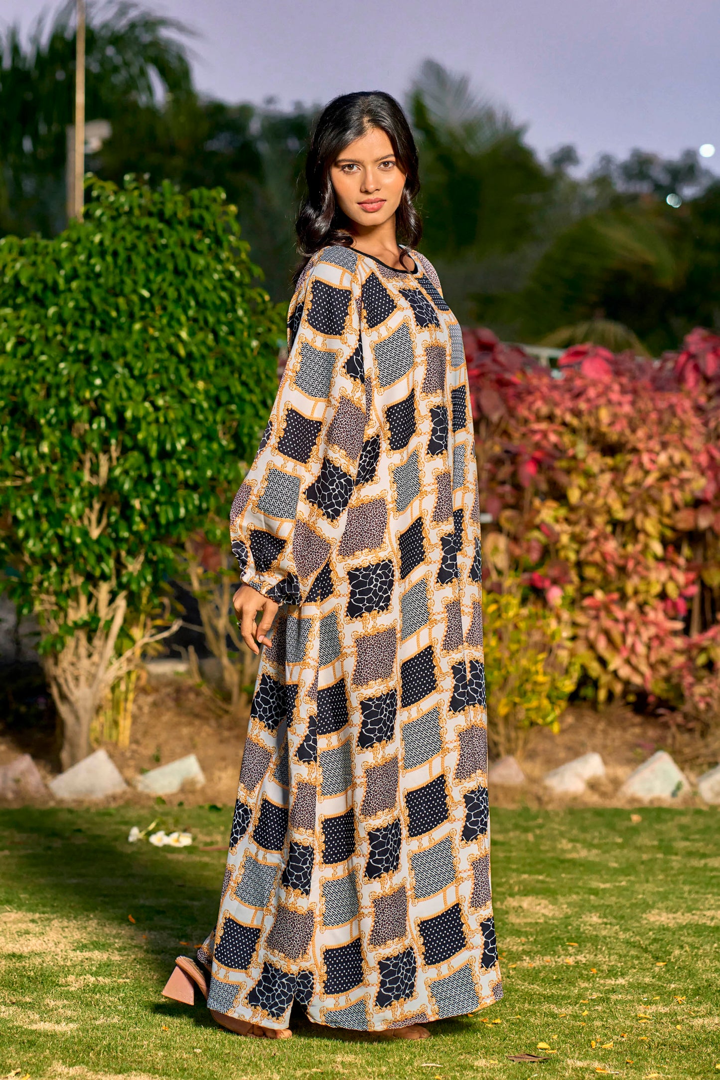 Women’s Premium Nida Fabric Abaya | 54 Inch Length Kaftan Style Loose Fit Maxi Dress | Modest Islamic Wear | Daily & Casual Abaya